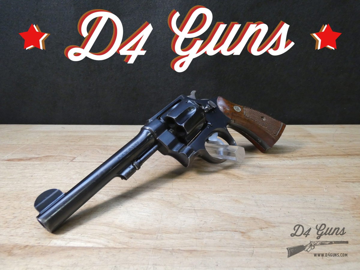Smith & Wesson DA 45 M1917 - .45 ACP - US Property - S&W US Army Model 1917-img-0