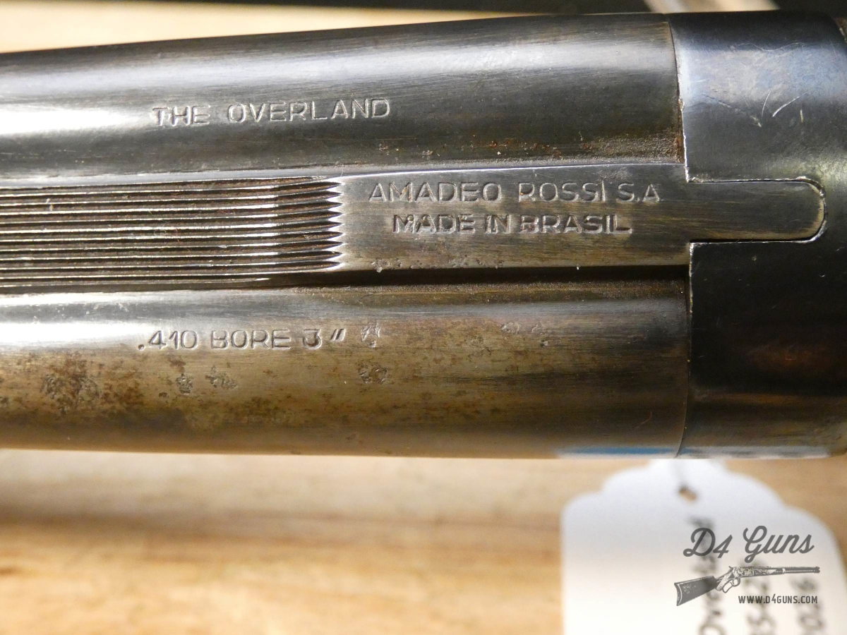 Rossi The Overland - .410 Bore - 3in - Full/Full - Interarms - SxS-img-30