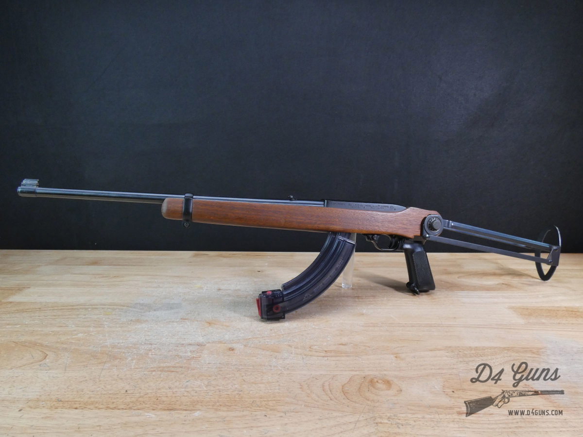 Ruger 10/22 Carbine - .22 LR - MFG 1988 - w/ 2 Mags & AK Folding Stock-img-2