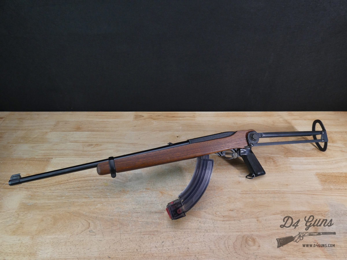 Ruger 10/22 Carbine - .22 LR - MFG 1988 - w/ 2 Mags & AK Folding Stock-img-3