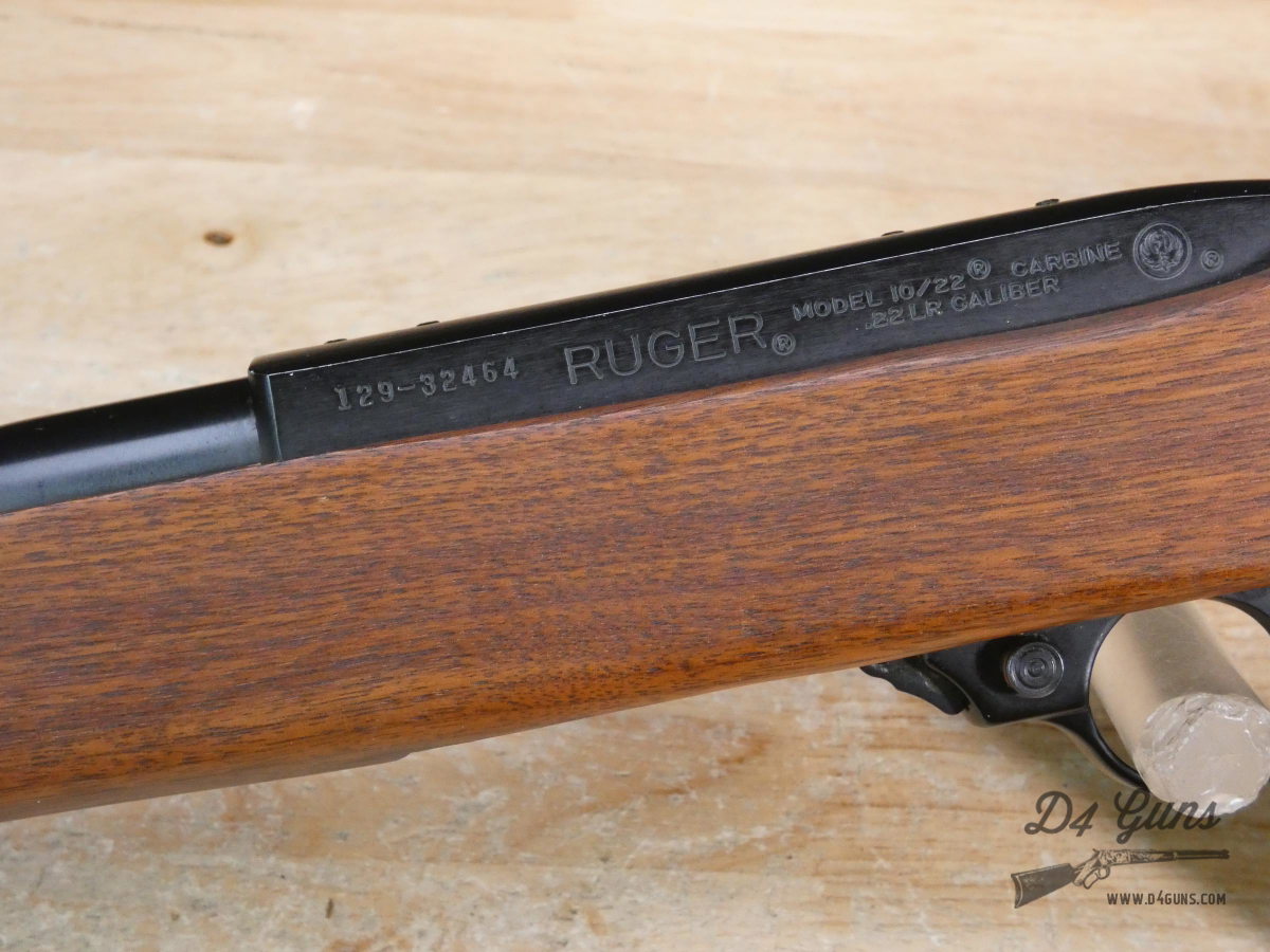Ruger 10/22 Carbine - .22 LR - MFG 1988 - w/ 2 Mags & AK Folding Stock-img-9