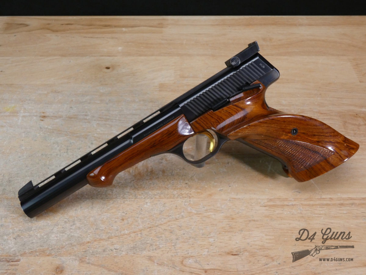 FN Browning Medalist - .22 LR - MFG 1968 - w/ Case + Mags & Patches-img-2