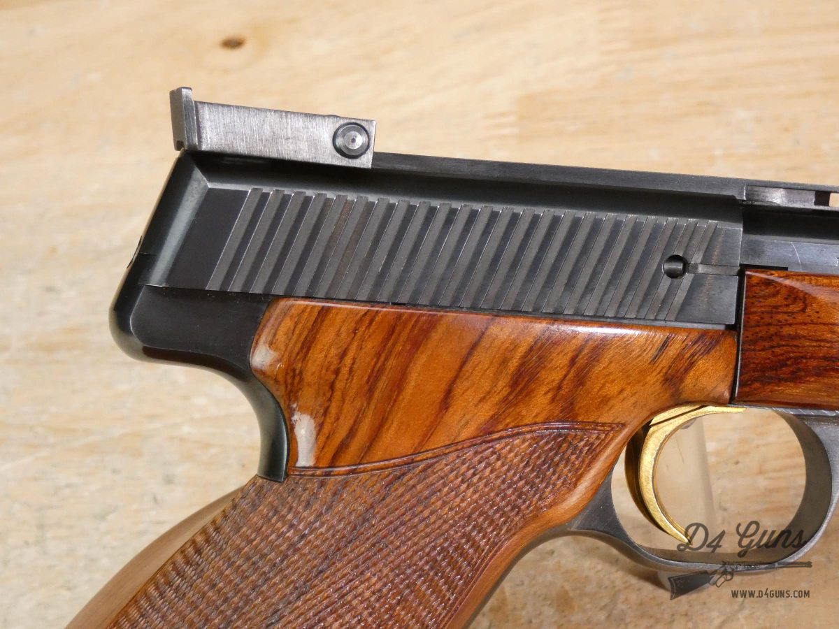 FN Browning Medalist - .22 LR - MFG 1968 - w/ Case + Mags & Patches-img-9
