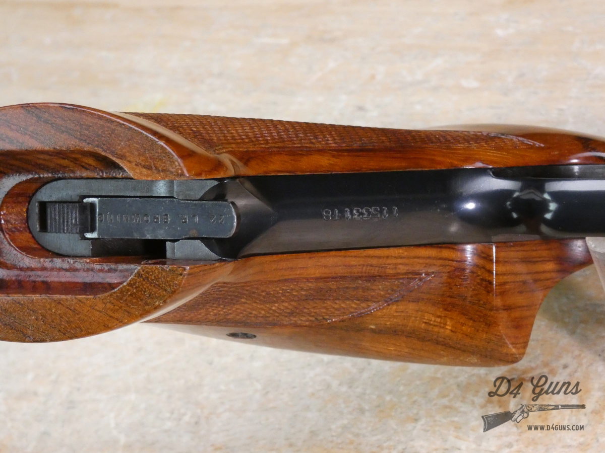 FN Browning Medalist - .22 LR - MFG 1968 - w/ Case + Mags & Patches-img-13
