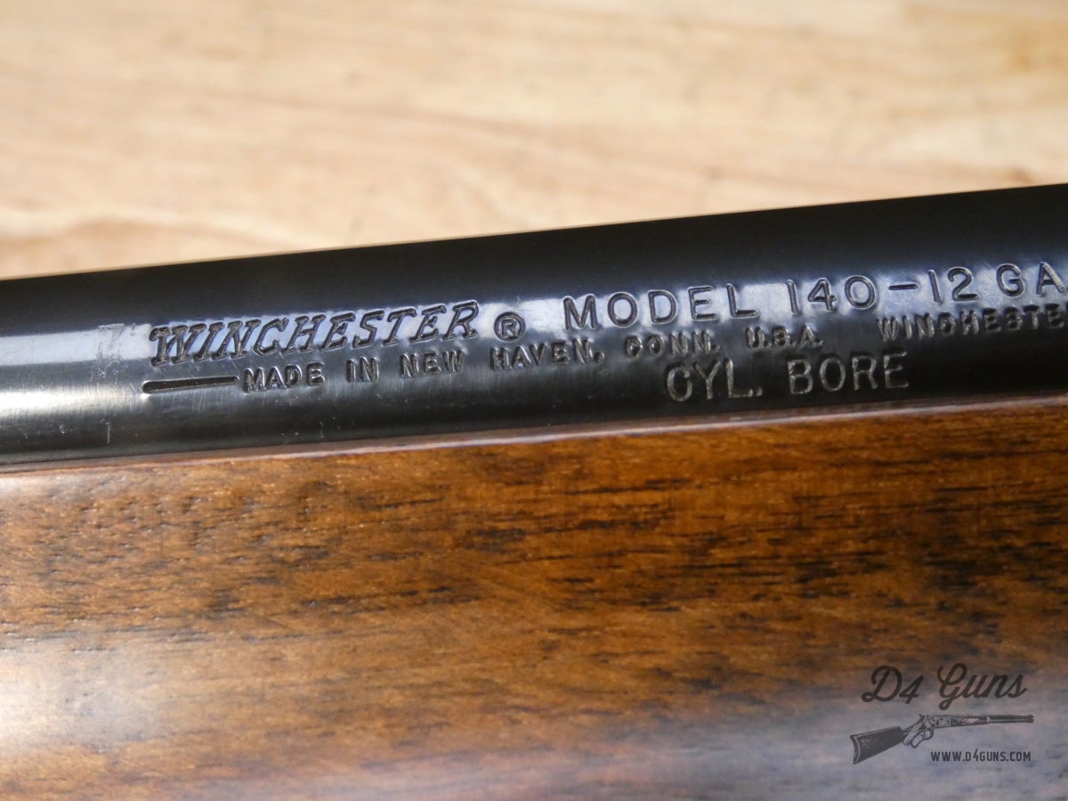 Winchester Model 140 - 12 Gauge - Classic Semi Auto - Home Defense -img-21