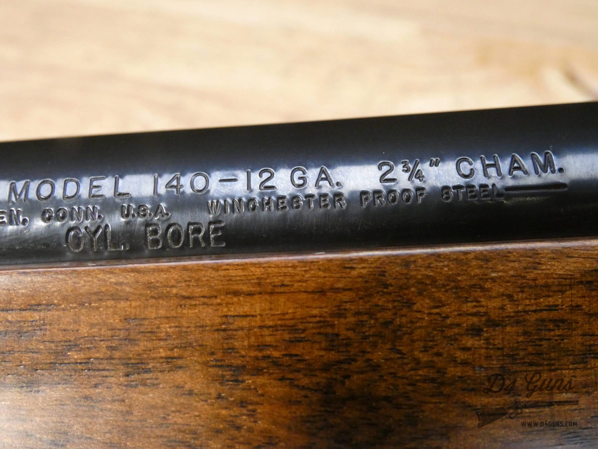 Winchester Model 140 - 12 Gauge - Classic Semi Auto - Home Defense -img-22
