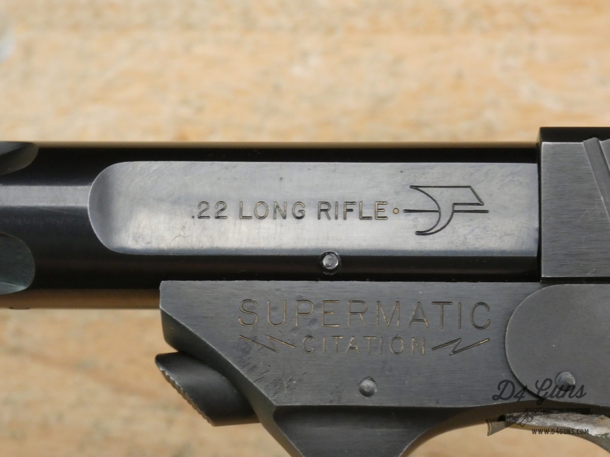 Hi-Standard Supermatic Citation - .22 LR - High Standard - 3 Mags - Classic-img-24