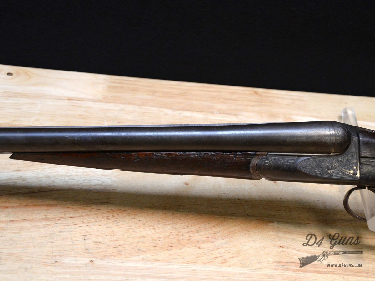 A.H. Fox AE Grade - 12 Gauge - SXS - MFG 1915 - AH - IM & Mod Choke - C-img-4