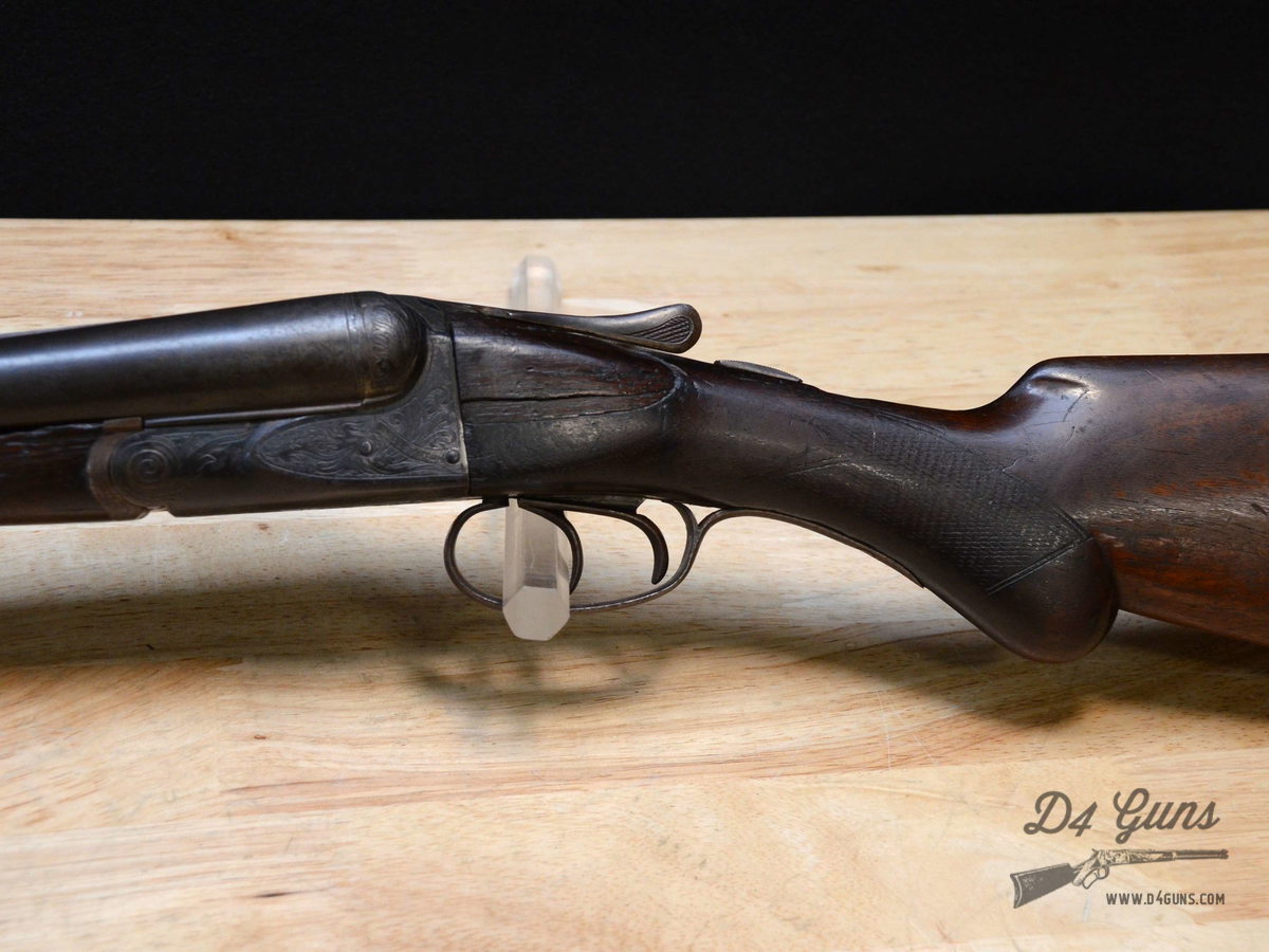 A.H. Fox AE Grade - 12 Gauge - SXS - MFG 1915 - AH - IM & Mod Choke - C-img-5