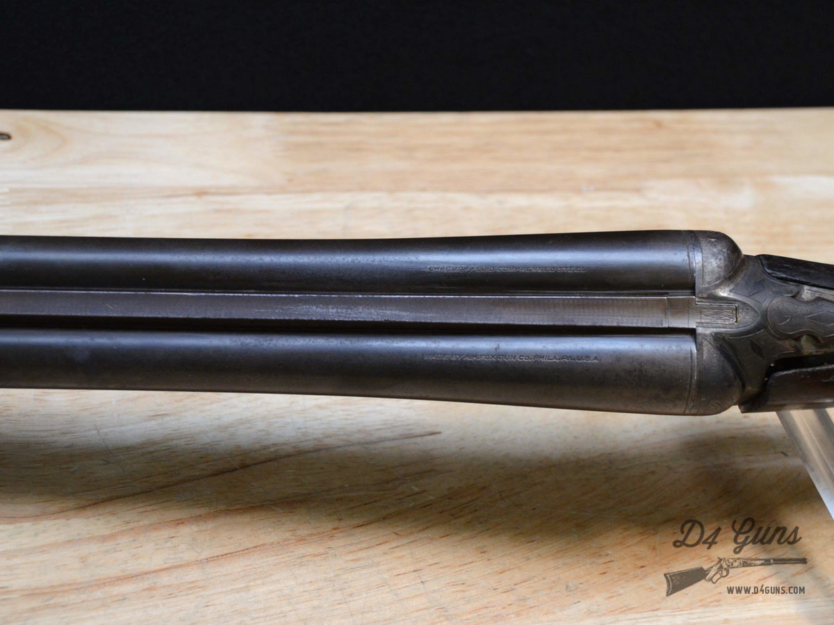 A.H. Fox AE Grade - 12 Gauge - SXS - MFG 1915 - AH - IM & Mod Choke - C-img-10