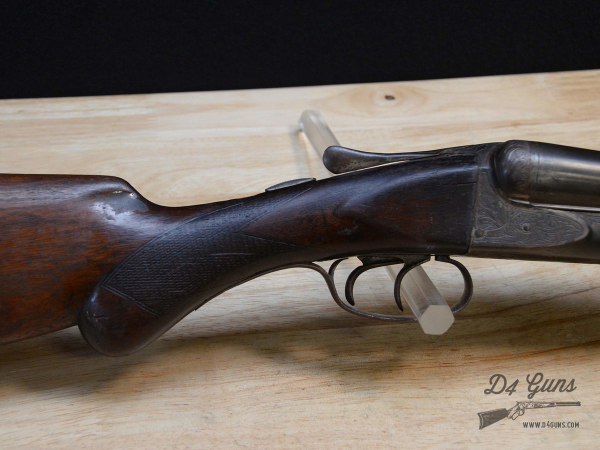 A.H. Fox AE Grade - 12 Gauge - SXS - MFG 1915 - AH - IM & Mod Choke - C-img-22