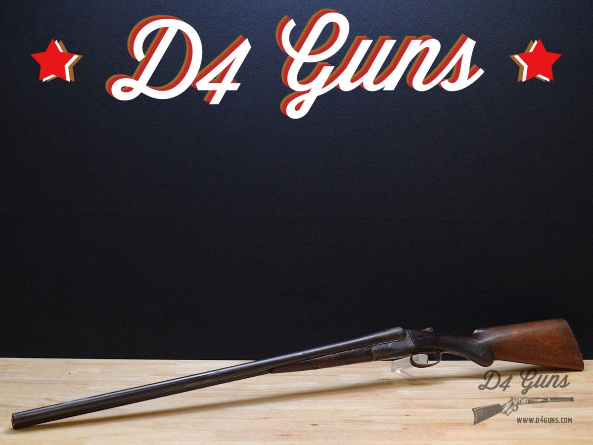 A.H. Fox AE Grade - 12 Gauge - SXS - MFG 1915 - AH - IM & Mod Choke - C-img-0