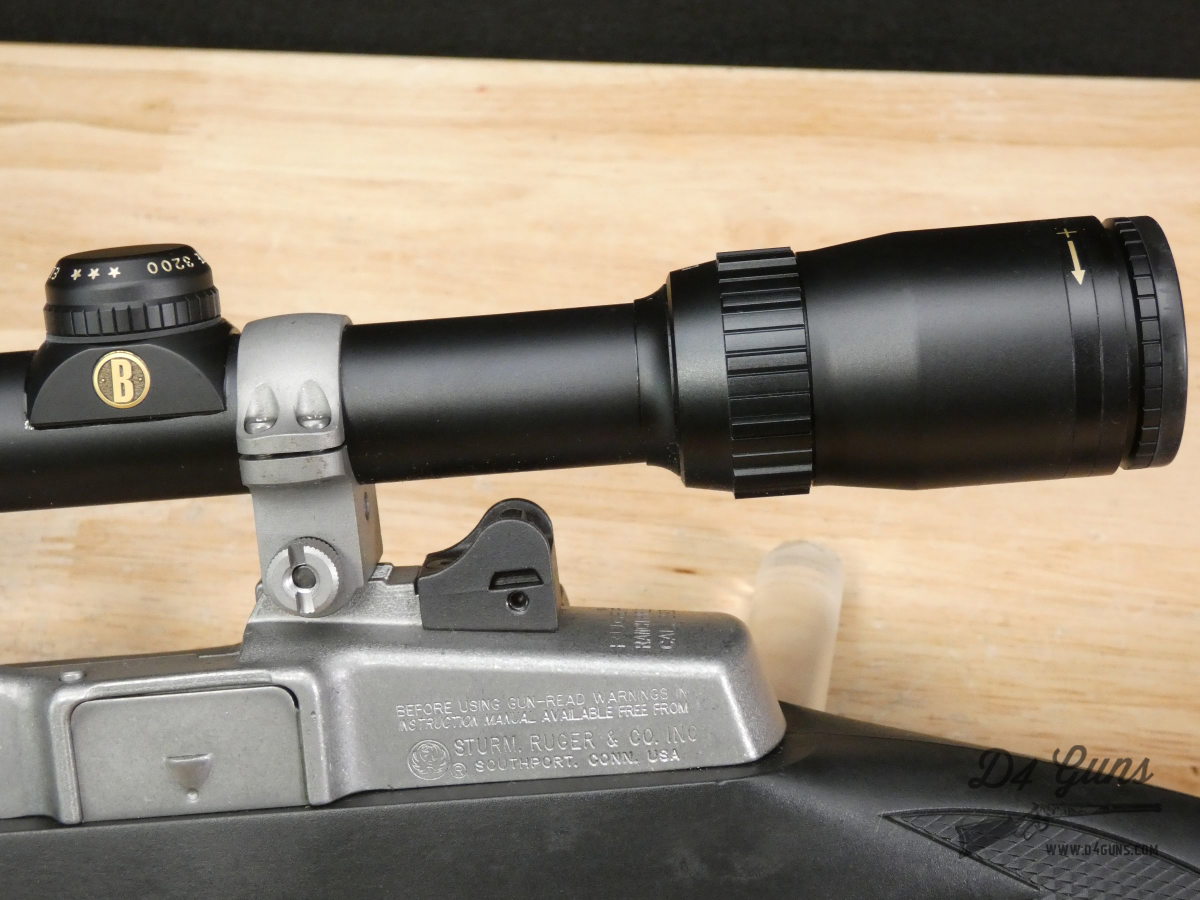Ruger Mini-14 Ranch Rifle Stainless - .223 Rem - Synthetic - 2008 - Scope!-img-6