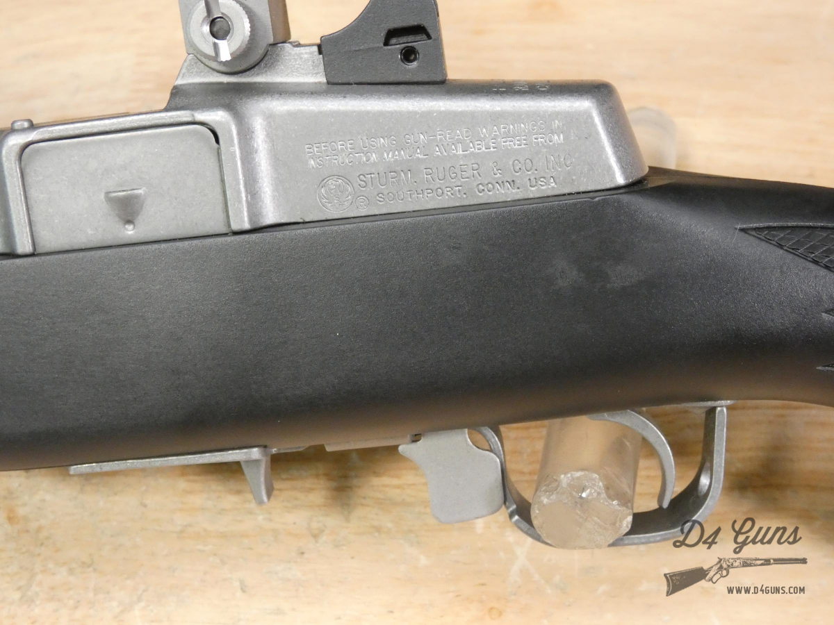 Ruger Mini-14 Ranch Rifle Stainless - .223 Rem - Synthetic - 2008 - Scope!-img-7