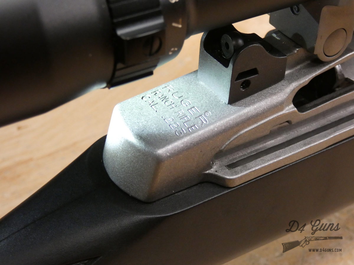 Ruger Mini-14 Ranch Rifle Stainless - .223 Rem - Synthetic - 2008 - Scope!-img-28