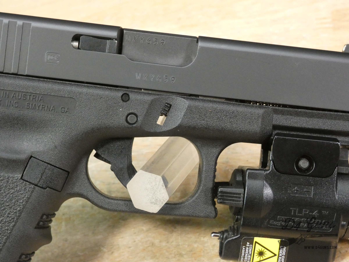 Glock 23 Gen3 - .40 S&W - G23 - EDC CCW - OG Case & 3 Mags - Streamlight-img-10