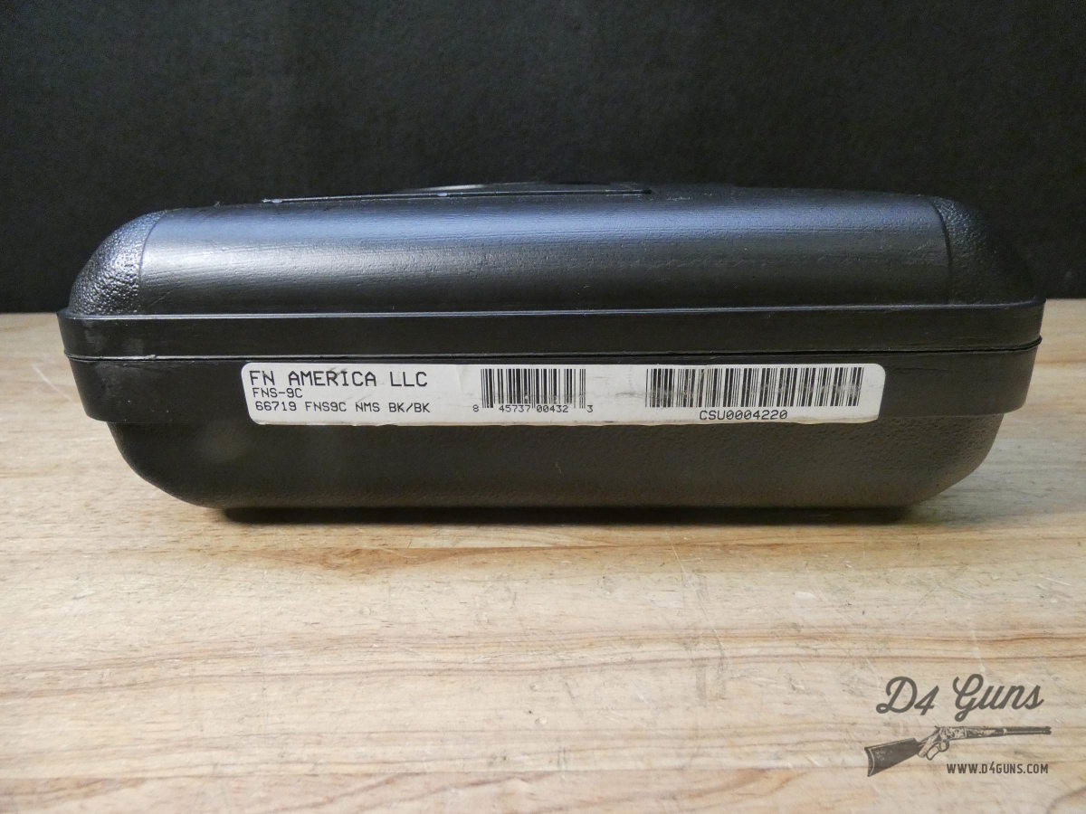 FN FNS-9C - 9mm - w/ OG Case & More - Fabrique National FNS9 Compact-img-20
