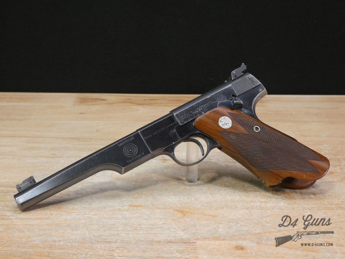 Colt Match Target The Woodsman First Series - .22 LR - 1939 - English Stamp-img-2