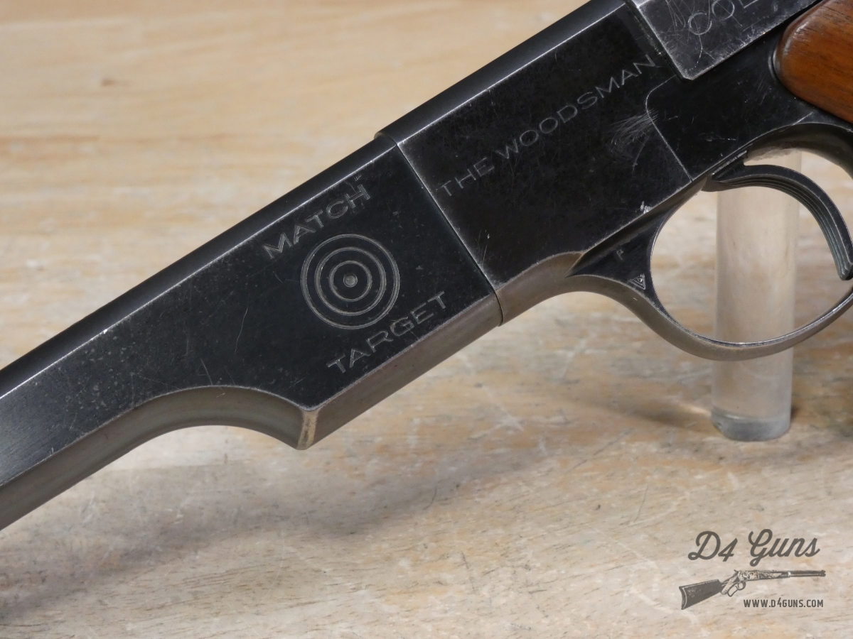 Colt Match Target The Woodsman First Series - .22 LR - 1939 - English Stamp-img-4