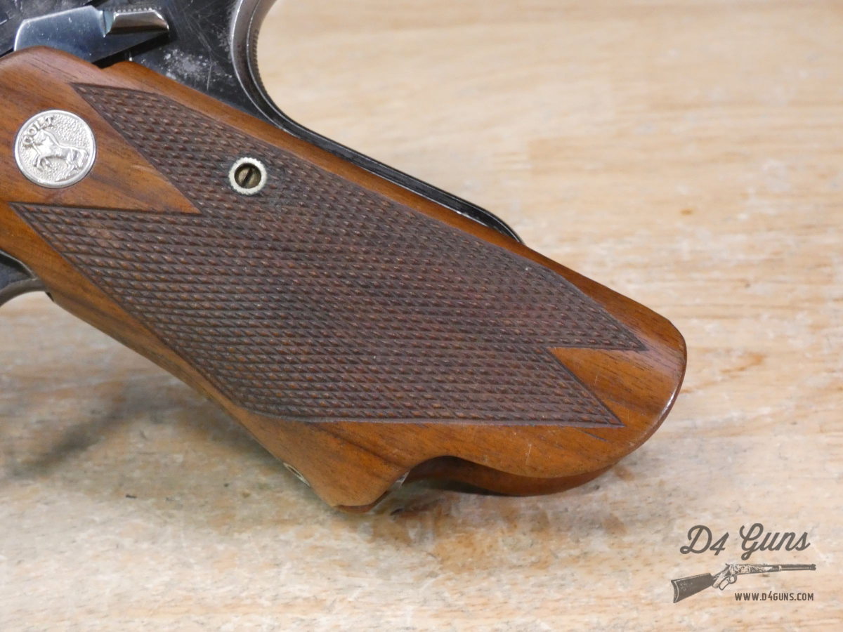 Colt Match Target The Woodsman First Series - .22 LR - 1939 - English Stamp-img-7