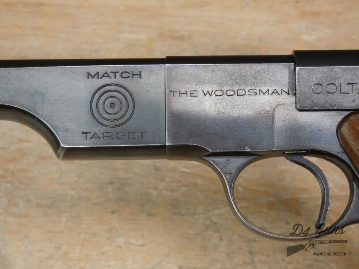Colt Match Target The Woodsman First Series - .22 LR - 1939 - English Stamp-img-23