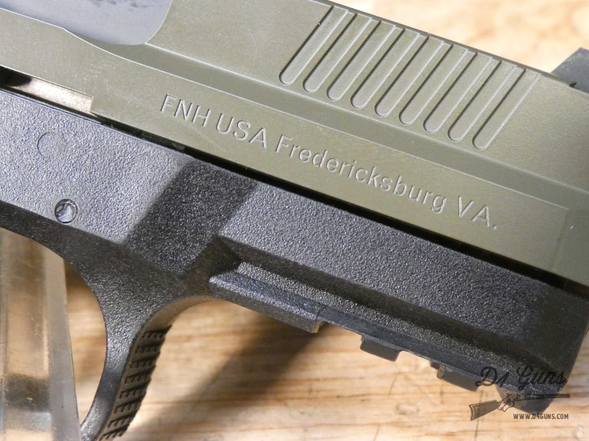 FN FNS-9 Compact - 9mm - Fabrique National FNS-9C w/ Mags - OD Green-img-23