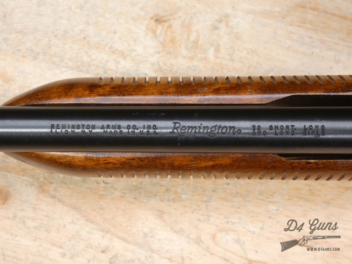 Remington Fieldmaster Model 572 - .22 S/L/LR - Pump Action Camp Rifle-img-30