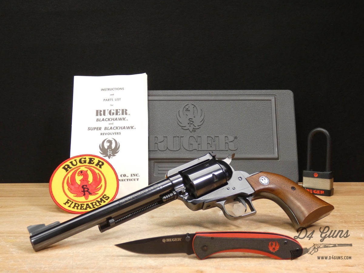Ruger Super Blackhawk - .44 Mag - Mfg. 1972 - 4-Click - SAO - SAA - 7.5in-img-1