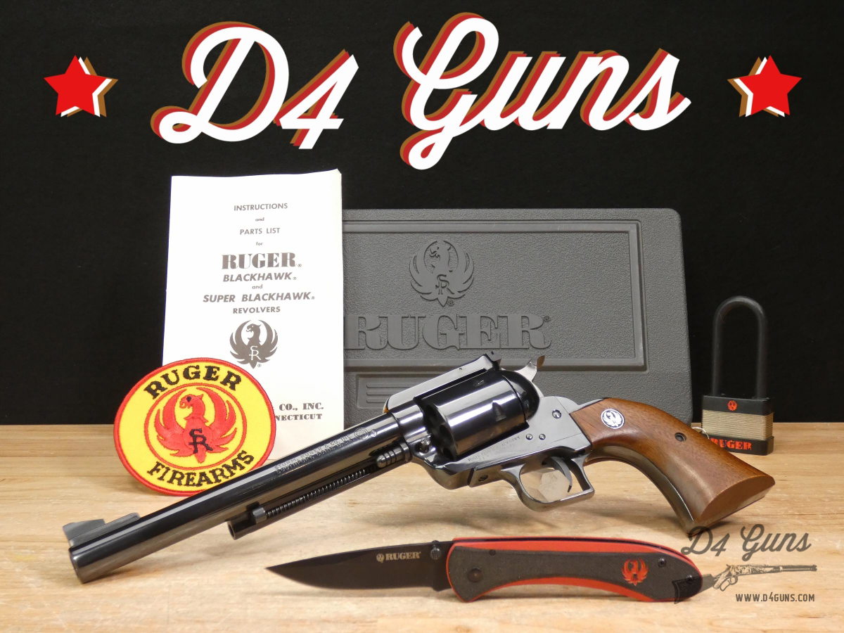 Ruger Super Blackhawk - .44 Mag - Mfg. 1972 - 4-Click - SAO - SAA - 7.5in-img-0