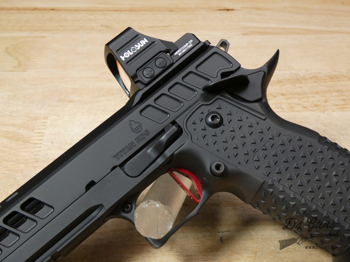 CLEAN Atlas Gunworks Titan RDS V3 2011 - 9mm - XLNT w/ Holosun 507 & 4 Mags-img-4