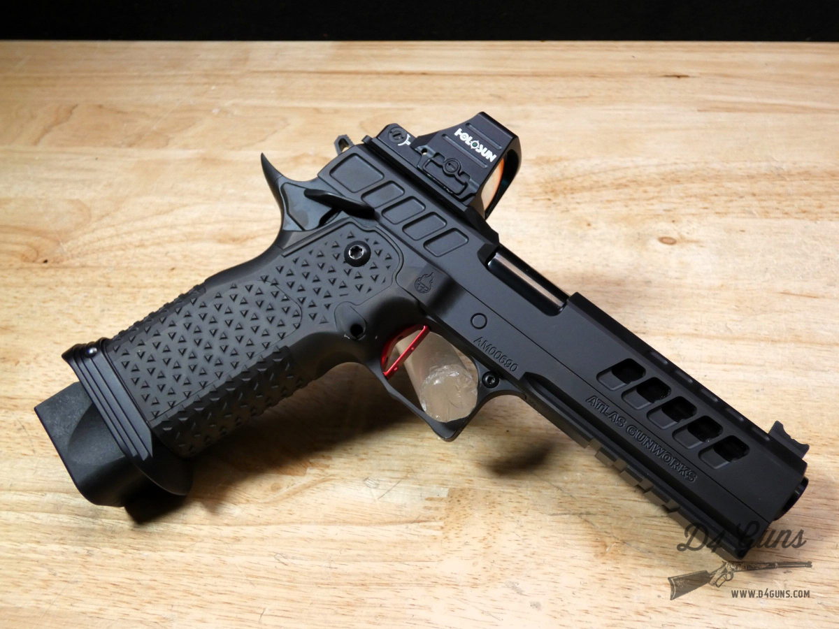 CLEAN Atlas Gunworks Titan RDS V3 2011 - 9mm - XLNT w/ Holosun 507 & 4 Mags-img-10