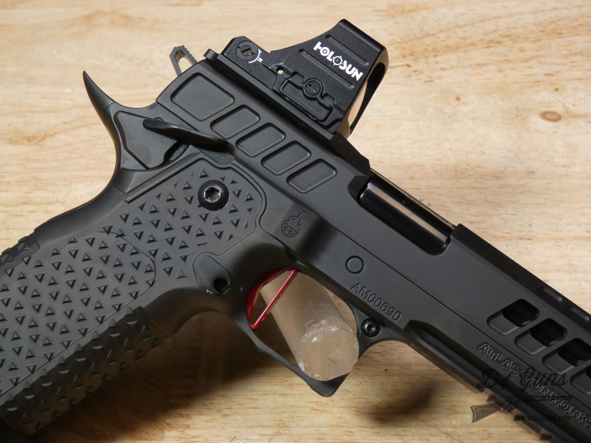 CLEAN Atlas Gunworks Titan RDS V3 2011 - 9mm - XLNT w/ Holosun 507 & 4 Mags-img-12