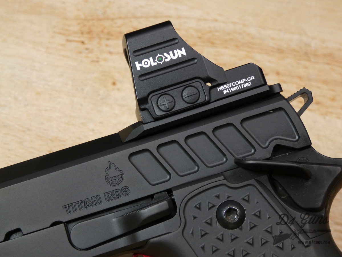 CLEAN Atlas Gunworks Titan RDS V3 2011 - 9mm - XLNT w/ Holosun 507 & 4 Mags-img-19
