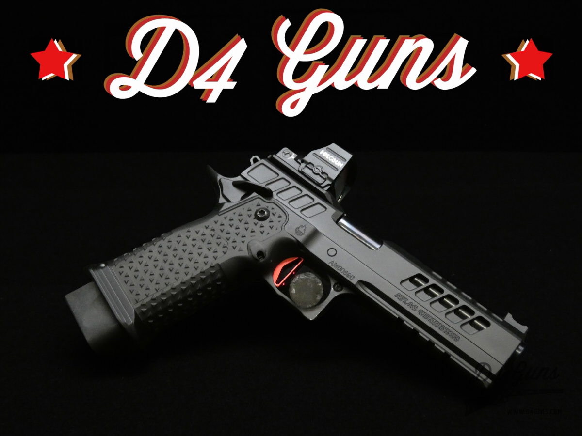 CLEAN Atlas Gunworks Titan RDS V3 2011 - 9mm - XLNT w/ Holosun 507 & 4 Mags-img-0