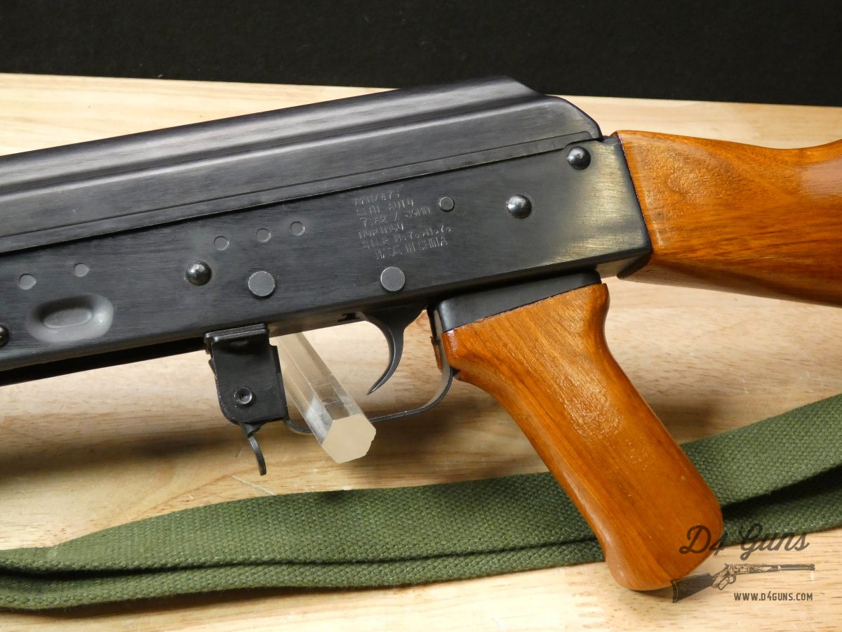 RARE MATCHING Norinco AKM/47S AK-47 - 7.62x39 - XLNT w/ 4 Mags & Bayonet-img-6