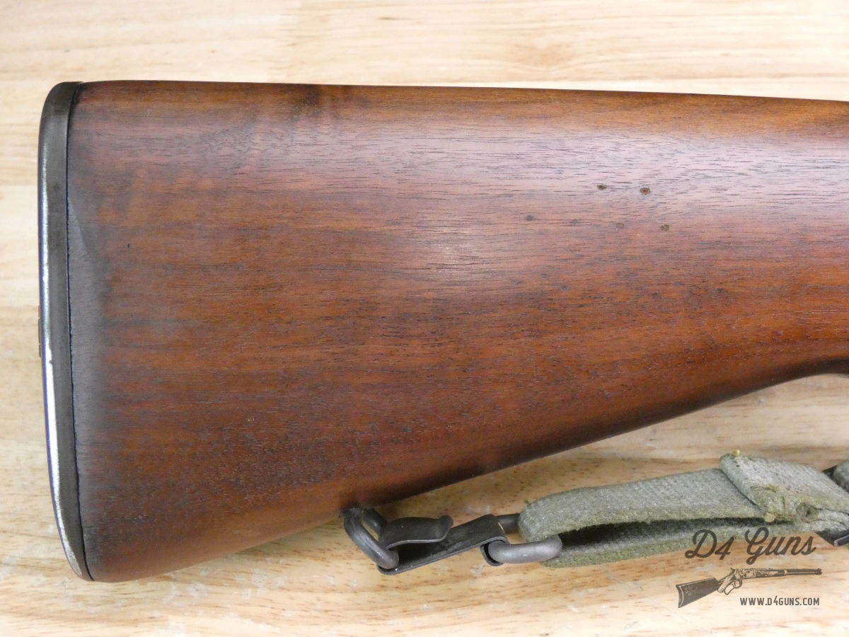 CLEAN Springfield M1 Garand - .30-06 SPRG - 1941 - ME .5 - TE 1 - WWII Era!-img-12