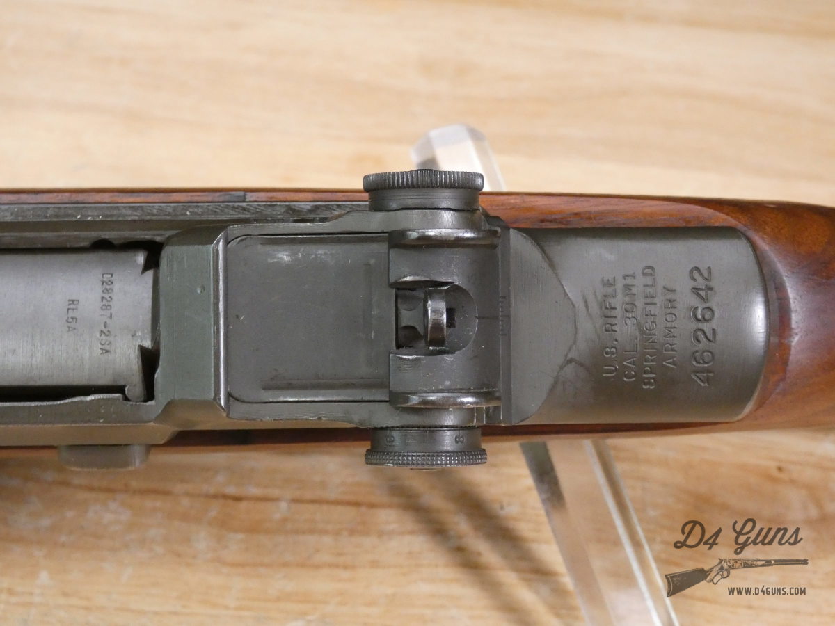 CLEAN Springfield M1 Garand - .30-06 SPRG - 1941 - ME .5 - TE 1 - WWII Era!-img-26