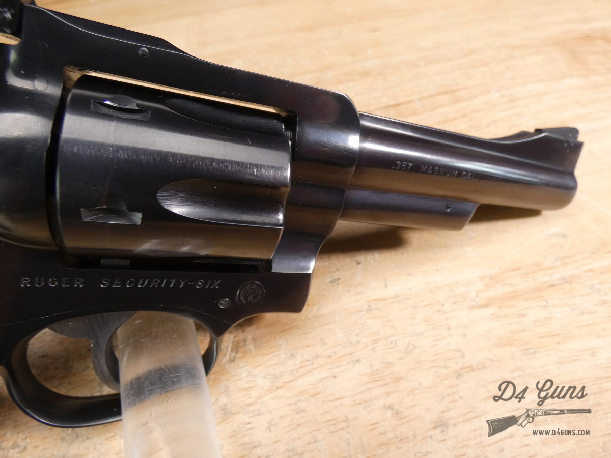 Ruger Security-Six - .357 Mag - 4IN BBL - MFG 1975 - DA/SA-img-24