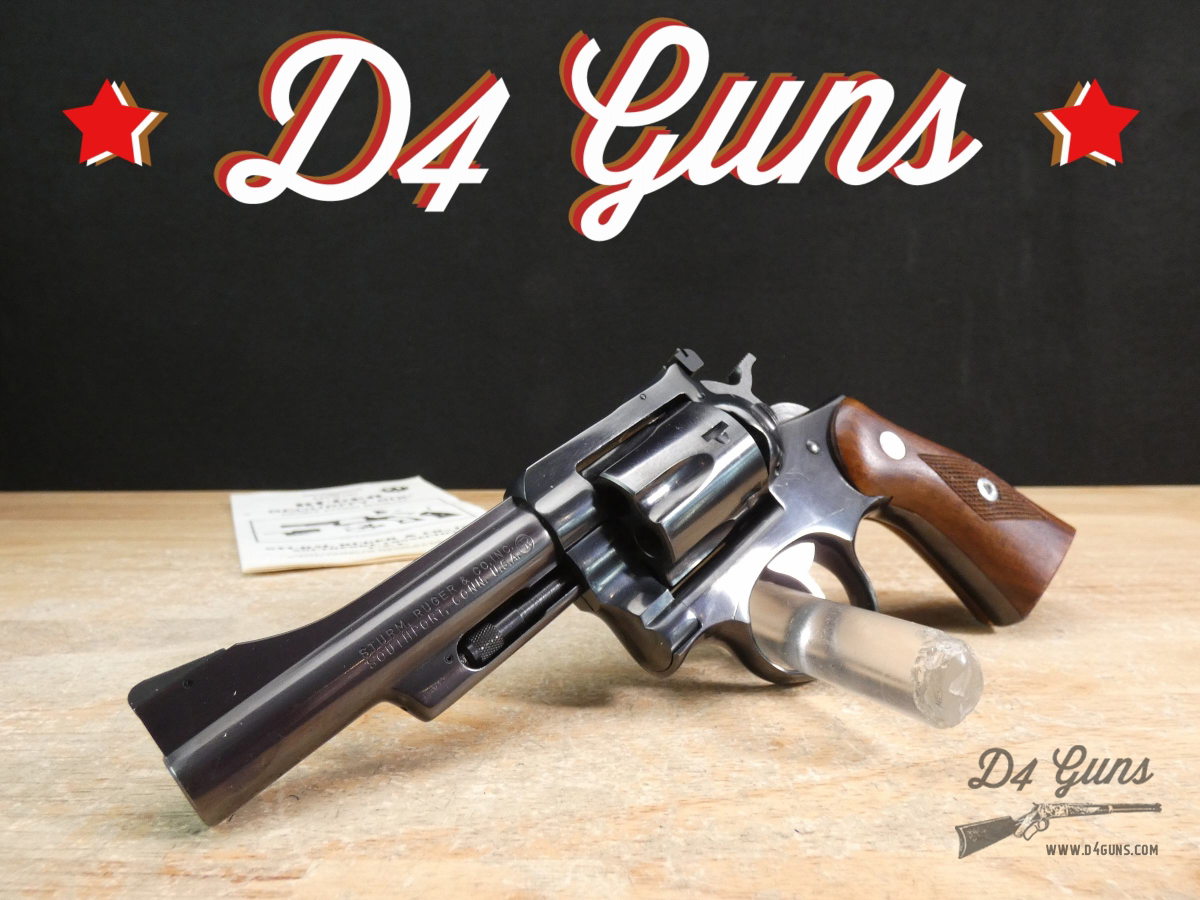 Ruger Security-Six - .357 Mag - 4IN BBL - MFG 1975 - DA/SA-img-0
