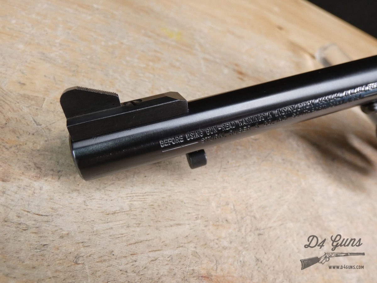 Ruger New Model Single-Six Convertible - .22 LR & 22 Mag - MFG 1982-img-3