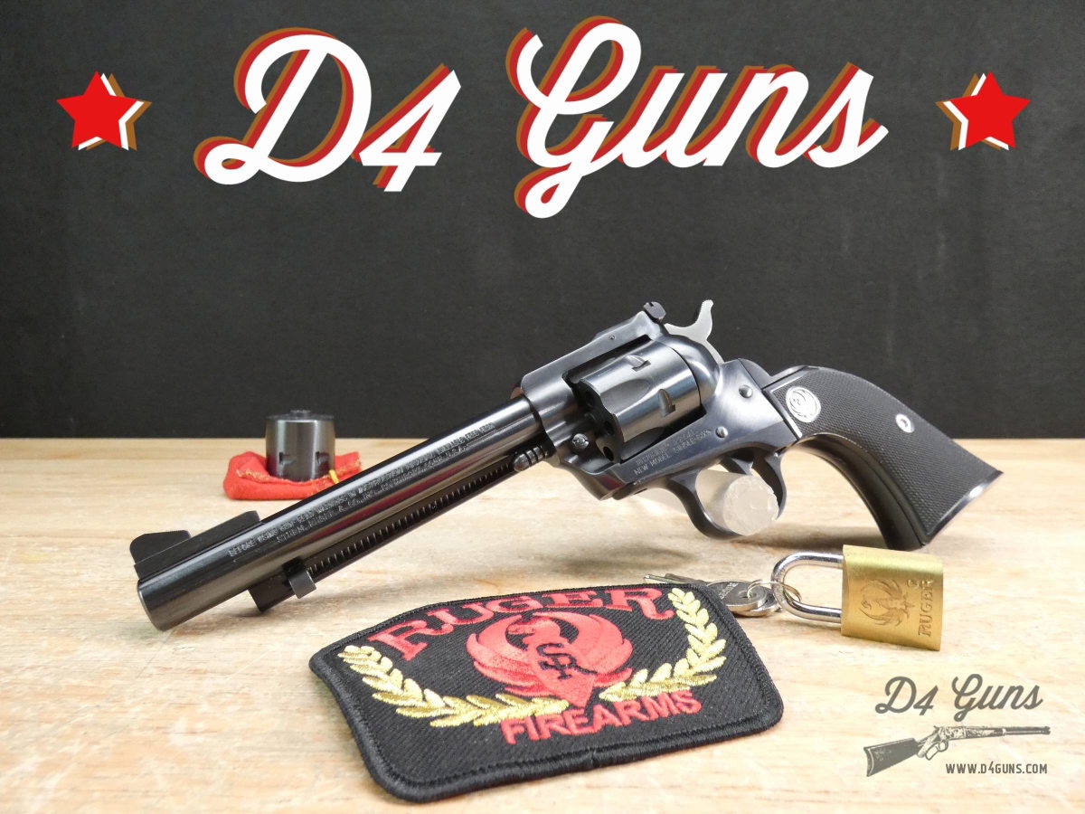 Ruger New Model Single-Six Convertible - .22 LR & 22 Mag - MFG 1982-img-0