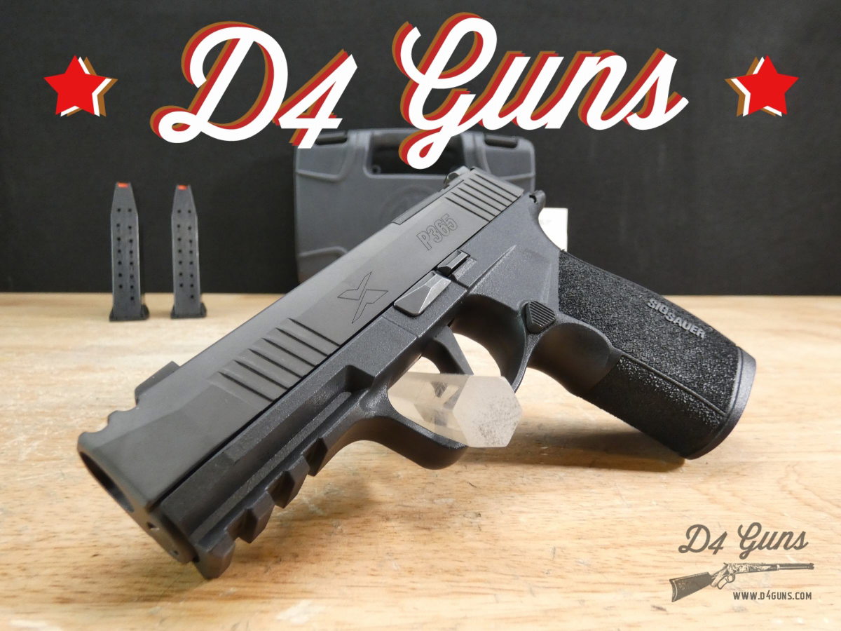 Sig Sauer P365X Macro Comp - 9mm - P365 XMACRO - 365 - 2 Mags + Case-img-0