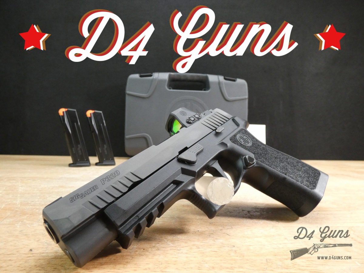 Sig Sauer P320 XF - 9mm - w/ Case + Romeo-X Pro & 2 Mags - M17 - P320XF-img-0