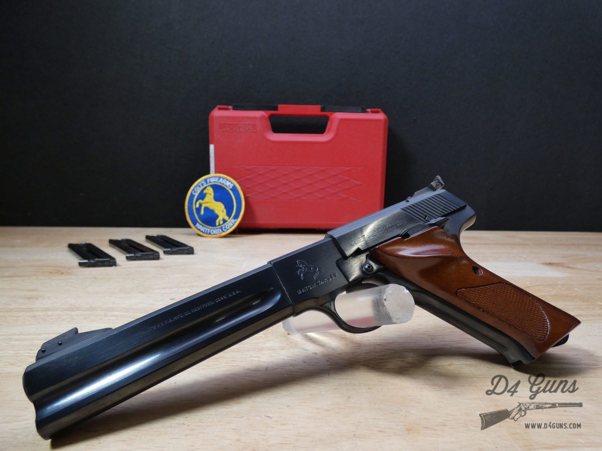 Colt Woodsman Match Target - .22 LR - 3 Mags - Third Series - XLNT-img-1