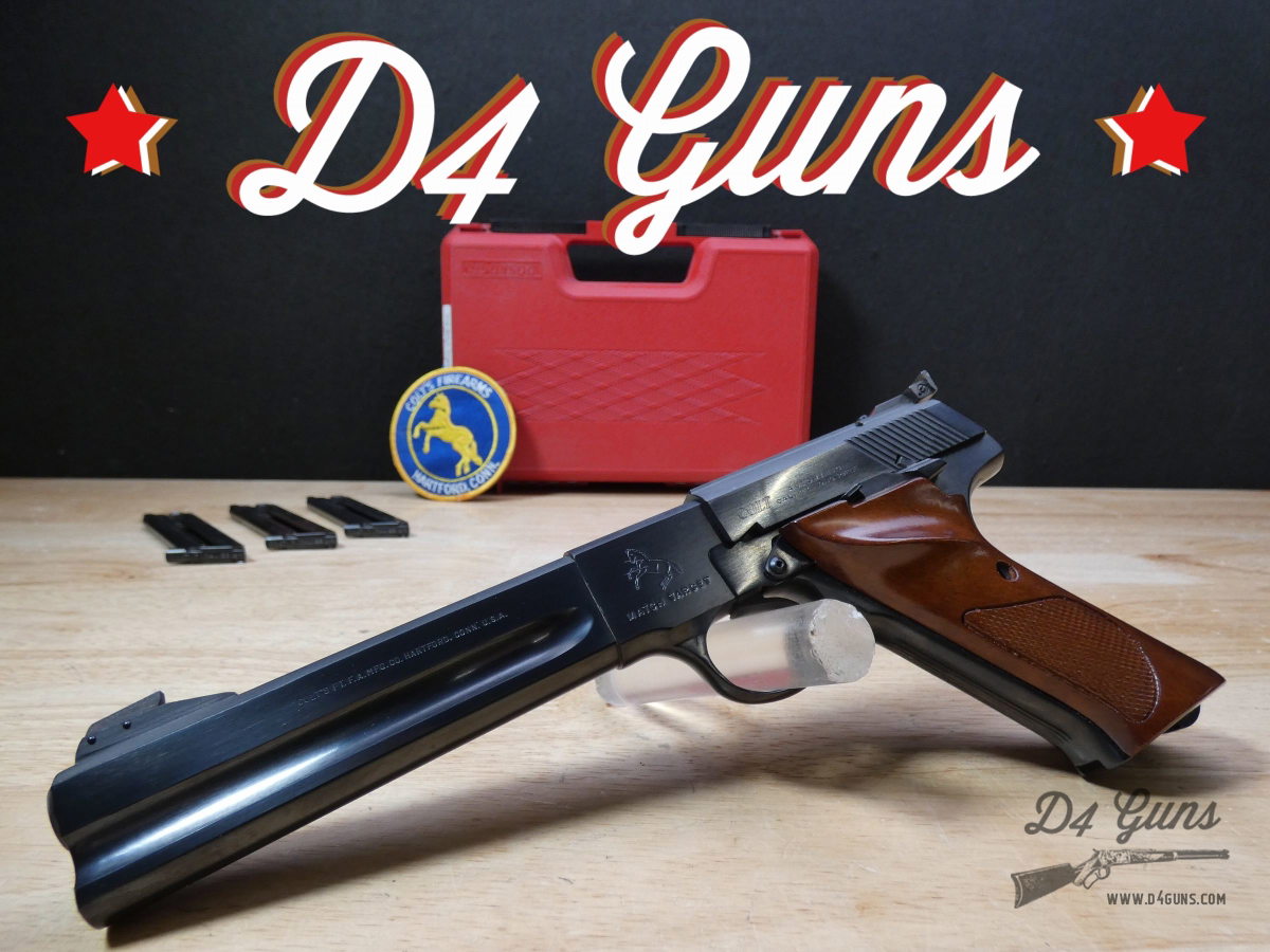 Colt Woodsman Match Target - .22 LR - 3 Mags - Third Series - XLNT-img-0