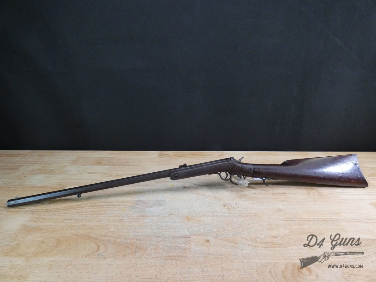 VERY RARE Frank Wesson Double Trigger Model 1859 - .44 Rimfire - 2nd Type-img-1
