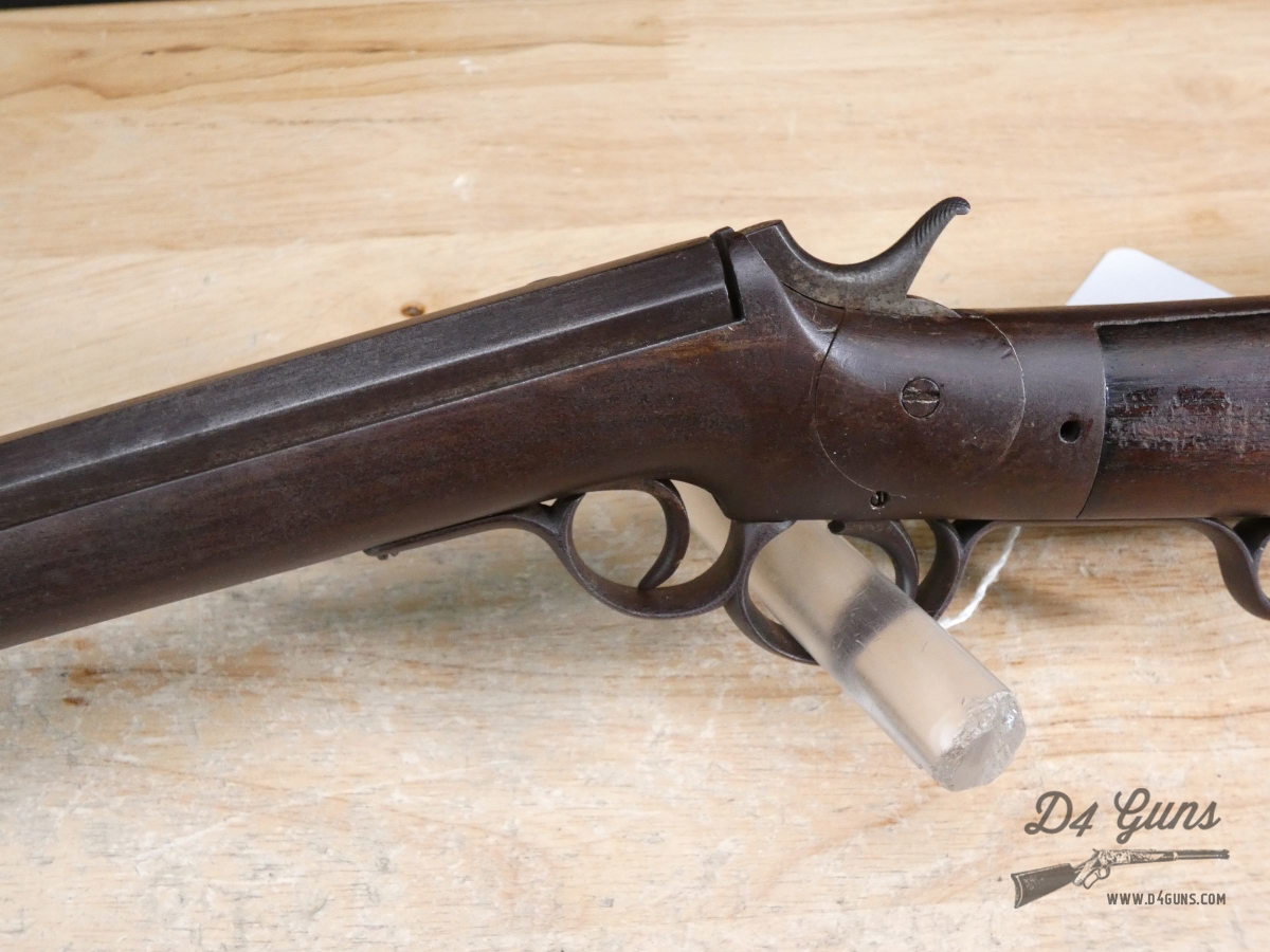VERY RARE Frank Wesson Double Trigger Model 1859 - .44 Rimfire - 2nd Type-img-6