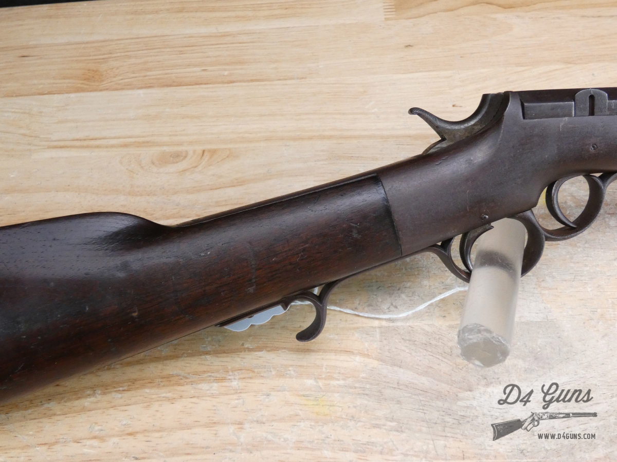 VERY RARE Frank Wesson Double Trigger Model 1859 - .44 Rimfire - 2nd Type-img-29