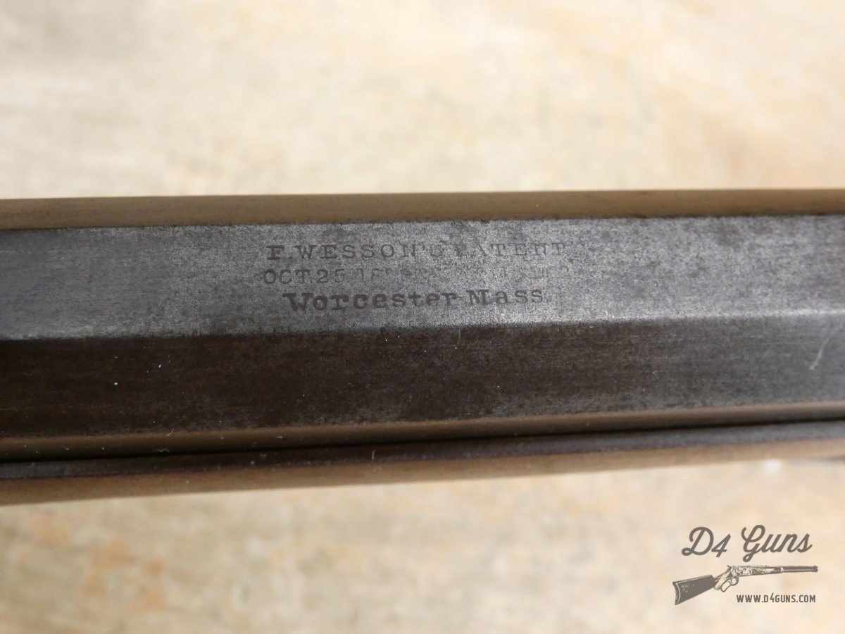 VERY RARE Frank Wesson Double Trigger Model 1859 - .44 Rimfire - 2nd Type-img-36