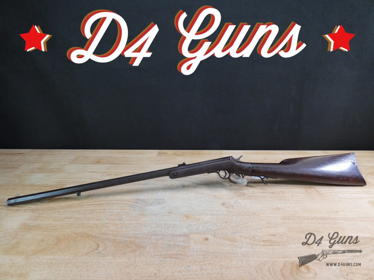 VERY RARE Frank Wesson Double Trigger Model 1859 - .44 Rimfire - 2nd Type-img-0